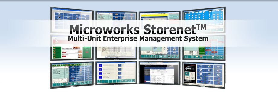 Microworks Storenet Enterprise Management System